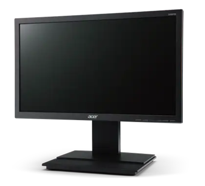 Монитор Acer 19" B206WQLYMDH (UM.IB6EE.001) IPS Black - изображение 2