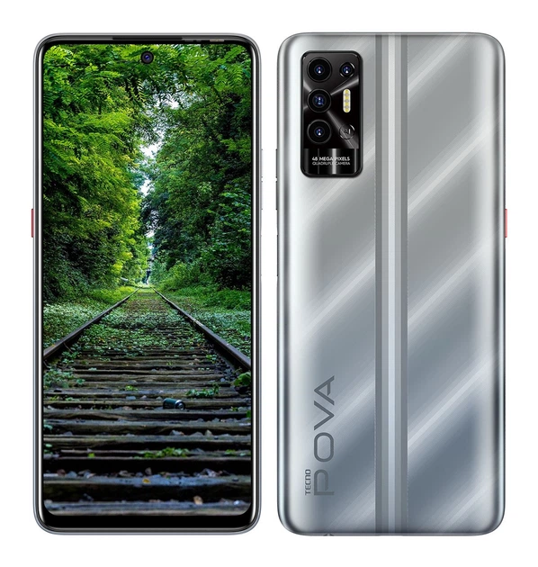 TECNO POVA-2 (LE7n)[Polar Silver] – фото, відгуки, характеристики