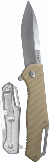 Нож Ka-Bar Jarosz Spear Point Flipper 7509 (Ka-Bar_7509) - изображение 2