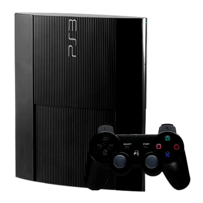 Консоль Sony PlayStation 3 Super Slim 500GB Black Б/У – фото