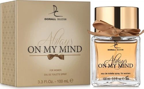 Туалетна вода для жінок Dorall Collection Always On My Mind 100 мл - Фото 2 Туалетна вода для жінок Dorall Collection Always On My Mind 100 мл - зображення 2
