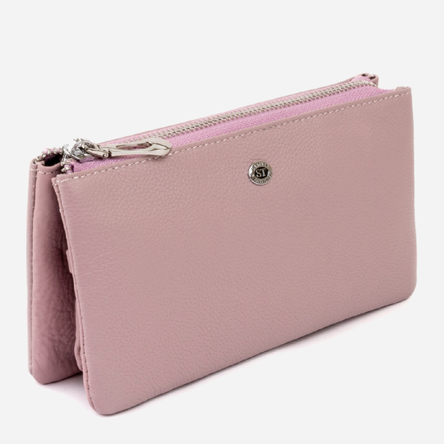 Кошелек-клатч женский кожаный ST Leather Accessories 19247 Лиловый 