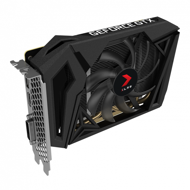 PNY PCI-Ex GeForce GTX 1660 XLR8 Gaming Overclocked Edition 6GB GDDR5 (192bit) (1530/8000) (HDMI, DVI, Displayрort) (VCG16606SFPPB-O) - зображення 4
