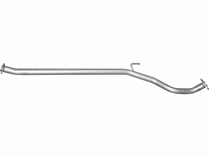 Труба проміжна Ніссан Мікра (NISSAN MICRA) 1.5 D, /2003 - 4/2005 (15.233) Польща Polmostrow алюминизированный - зображення 1