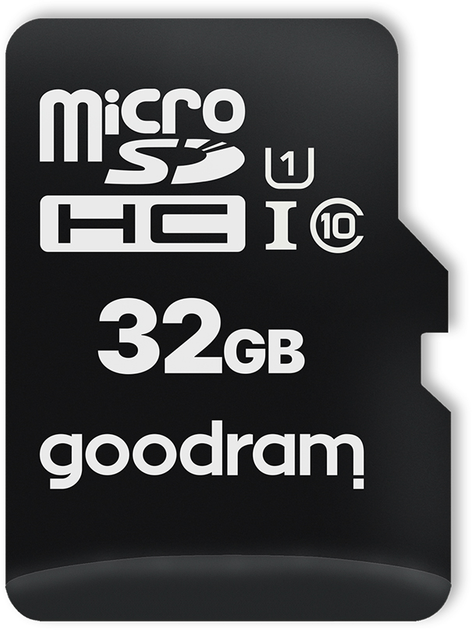 Карта памяти Goodram microSDHC 32GB Class 10 UHS I + SD adapter (M1AA-0320R12) - изображение 2