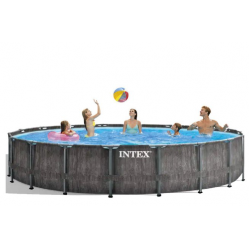 Каркасный круглый бассейн Intex Prism Frame 24311 л 549х122 см с функциональными аксессуарами 26744 NP - изображение 3