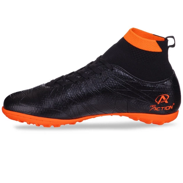 Сороконожки шиповки Pro Action 823-28 размер 44 Black-Orange - изображение 2