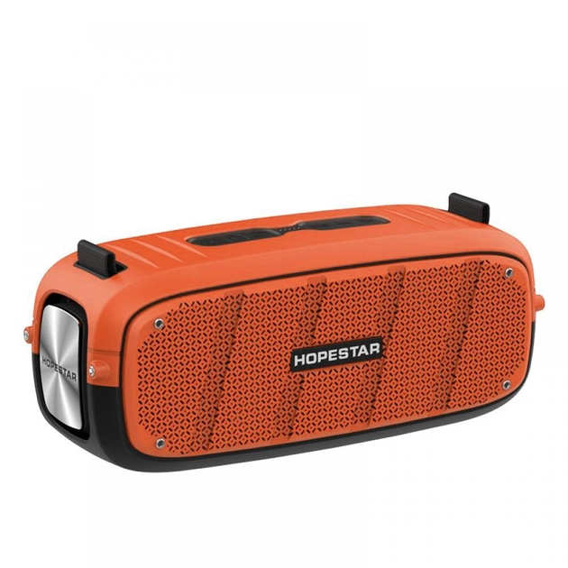 Портативная Bluetooth колонка Hopestar A20 PRO стерео система 55 Вт + микрофон Оранжевая - изображение 2