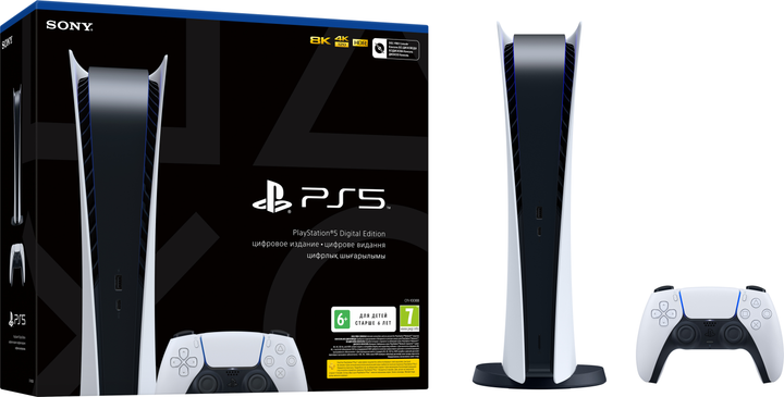 Игровая приставка PS5 PlayStation 5 Digital Edition (PS5DE