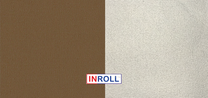 Ролета тканевая INROLL Есо-Mini 107,5х185 см BO Berlin Коричневый 301 Silver - изображение 5