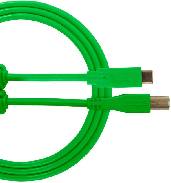 Кабель UDG Ultimate Audio Cable USB 2.0 C-B Green Straight 1.5m - Фото 1 Кабель UDG Ultimate Audio Cable USB 2.0 C-B Green Straight 1.5m - изображение 1