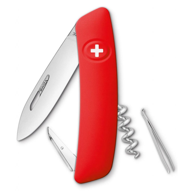 Нож Swiza D01 Red (KNI.0010.1000) - зображення 1