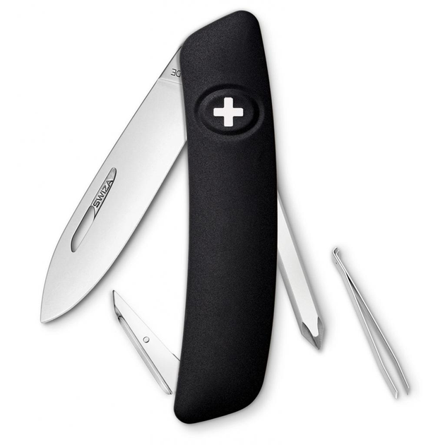Нож Swiza D02 Black (KNI.0020.1010) - зображення 1