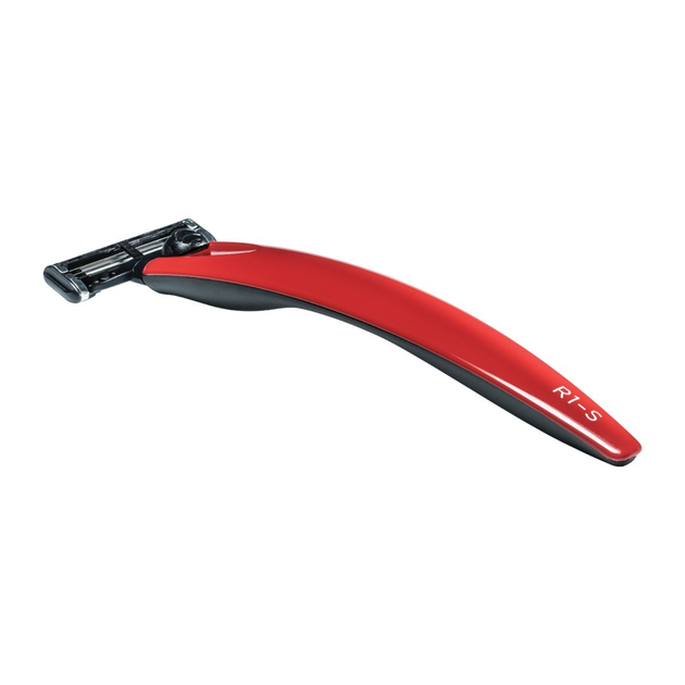 Бритва Bolin Webb R1-S Mach3 Razor, Monza Red в подарунковій коробці + 1 змінна касета - зображення 3
