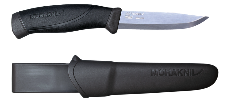 Нож Morakniv Companion Anthracite нержавеющая сталь (13165) - изображение 1