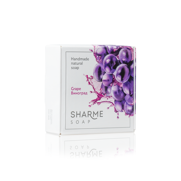 Мило GreenWay SHARME SOAP Виноград/Grape 80g (02770) - Фото 3 Мило GreenWay SHARME SOAP Виноград/Grape 80g (02770) - зображення 3