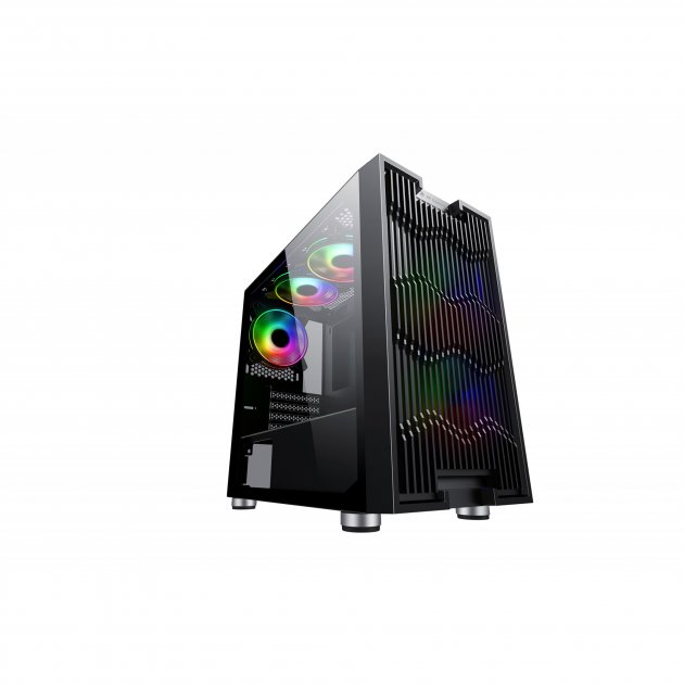 Корпус 2E Gaming Asper (GM7) Black (2E-GM7) без БП (2E-GM7) - изображение 1