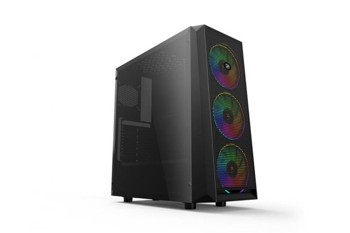 Корпус 2E Gaming Oberon (GX912) Black (2E-GX912) без БП (2E-GX912) - изображение 1