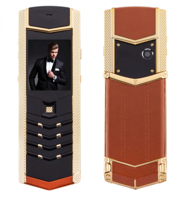 Смартфон H-Mobile V1 Brown-Gold - Фото 2 Смартфон H-Mobile V1 Brown-Gold - изображение 2