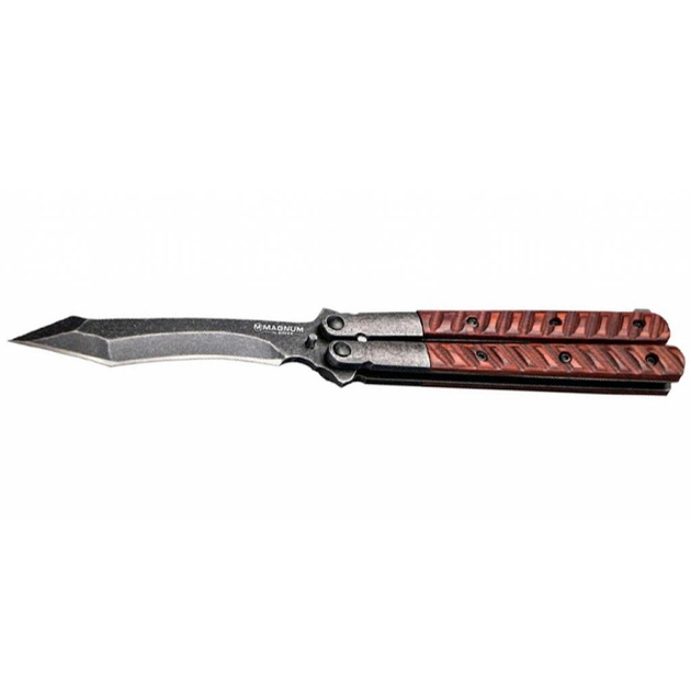 Нож Boker Magnum Balisong Wood Tanto (06EX404) - изображение 1