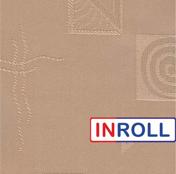 Ролета тканинна INROLL Есо-Mini 82,5х165 см Ikea Маккофе 2085 - зображення 5