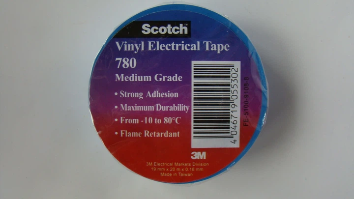 Изолента 3M Scotch 780 Blue 19 ммх20 м – низкие цены, кредит, оплата ...