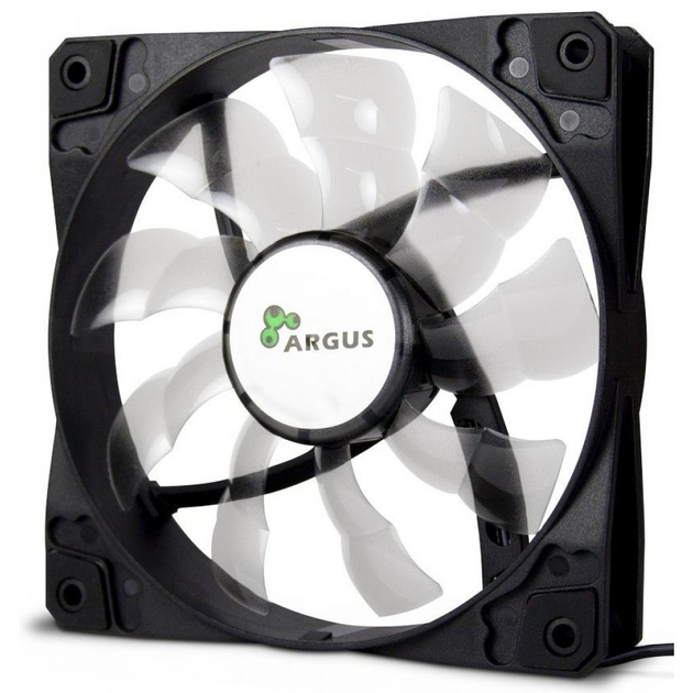 Кулер для корпуса Argus L-12025 RD - зображення 1