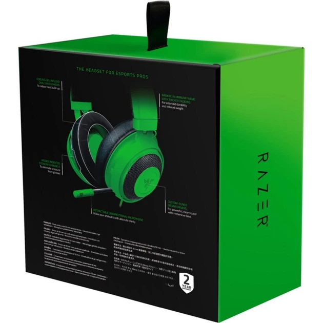 Навушники Razer Kraken Multi Platform Green (RZ04-02830200-R3M1) - Фото 4 Навушники Razer Kraken Multi Platform Green (RZ04-02830200-R3M1) - изображение 4