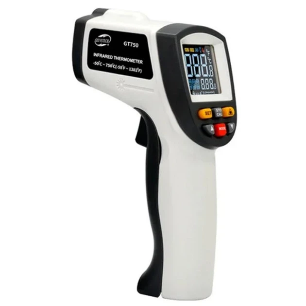 Пирометр Benetech инфракрасный -50-750°C GT750 (GT750) - Фото 1 Пирометр Benetech инфракрасный -50-750°C GT750 (GT750) - изображение 1