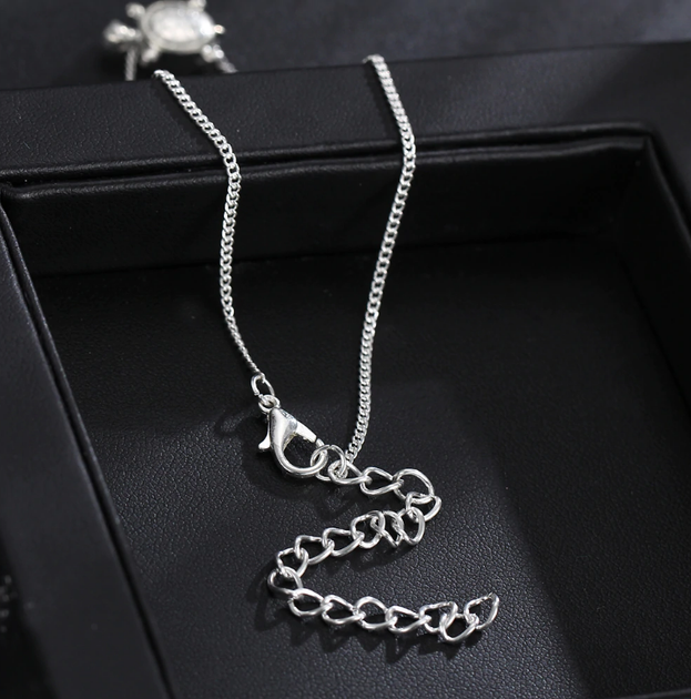 Браслет на ногу (анклет) Primo Turtle - Silver - Фото 3 Браслет на ногу (анклет) Primo Turtle - Silver - изображение 3