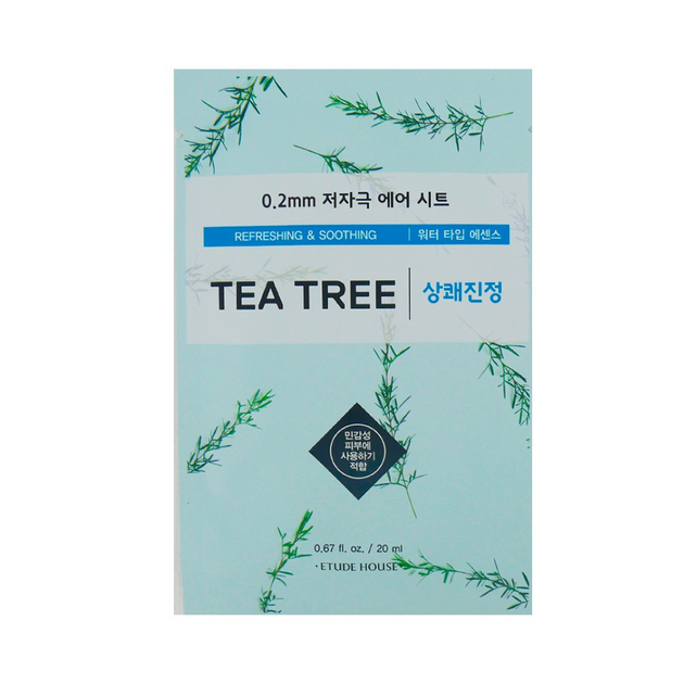 Маска для лица тканевая ETUDE HOUSE Therapy Air Mask Tea Tree (8806199441110) (0092503) - изображение 1