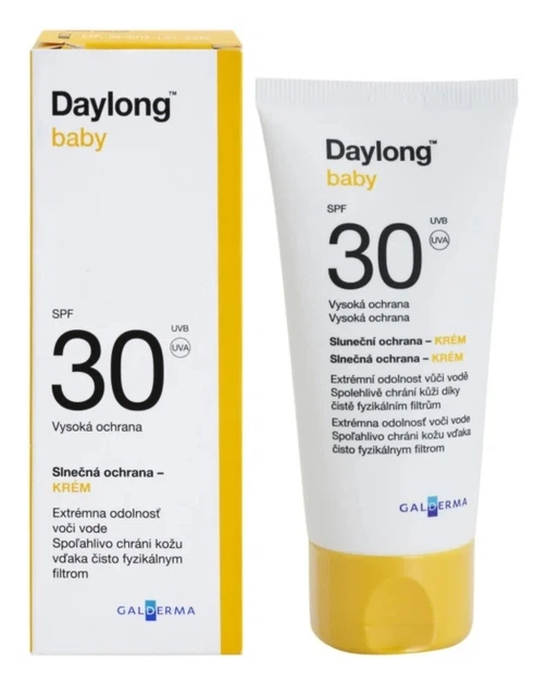 Daylong Baby мінеральний захисний крем для чутливої шкіри SPF 30 (водостійкий 50 мл) - Фото 2 Daylong Baby мінеральний захисний крем для чутливої шкіри SPF 30 (водостійкий 50 мл) - изображение 2