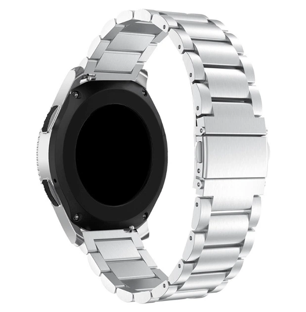 Металевий ремінець Primo для годин Samsung Galaxy Watch 46mm (SM-R800) - Silver - зображення 2