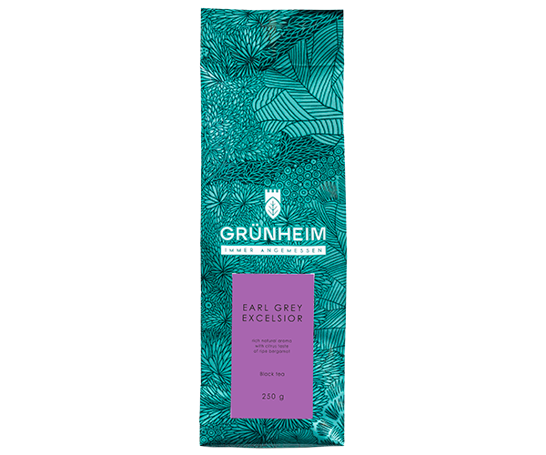 Черный чай Grunheim Earl Grey Excelsior 250 г - Фото 1 Черный чай Grunheim Earl Grey Excelsior 250 г - изображение 1