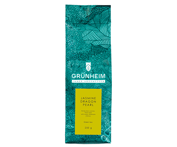 Зеленый чай Grunheim Jasmine Dragon Pearl 250 г - Фото 1 Зеленый чай Grunheim Jasmine Dragon Pearl 250 г - изображение 1