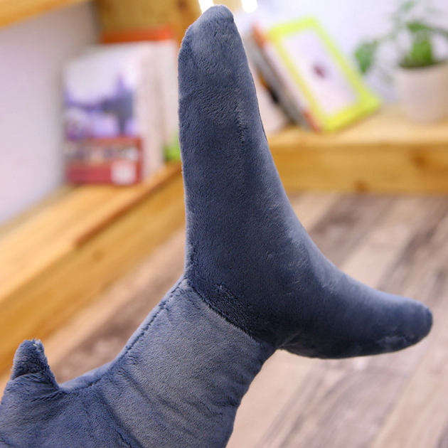 Мягкая игрушка акула 49 см Shark doll - изображение 8
