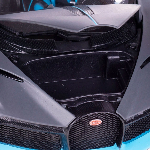 Автомодель Bburago Bugatti Divo Темно-сіра 1:18 (4893993110452) - зображення 5
