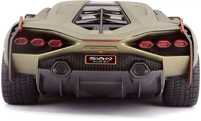 Автомодель Bburago Lamborghini Sian FKP 37 1:18 Зелена (4893993110469) - зображення 4