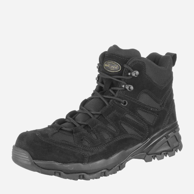 Чоловічі тактичні черевики MIL-TEC Trooper Squad 5 12824002 42 (9US) 27 см Чорні (2000880215288_9012024134) - зображення 2