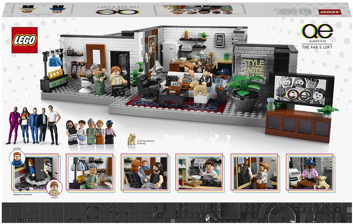 Zestaw klocków LEGO Creator Expert Queer Eye - Mieszkanie Fab Five 974 elementy (10291) - obraz 10