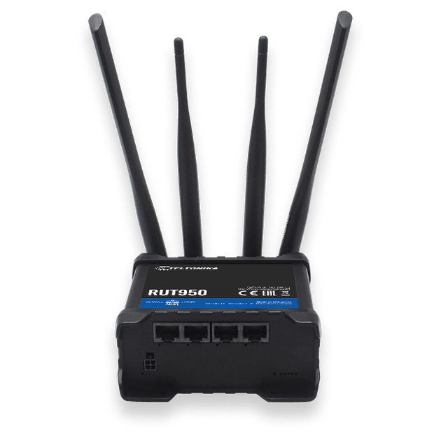 Маршрутизатор Teltonika RUT950 2G/3G/4G Router Dual-SIM - Фото 5 Маршрутизатор Teltonika RUT950 2G/3G/4G Router Dual-SIM - зображення 5