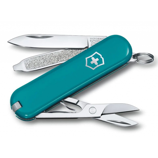 Нож Victorinox Сlassic-SD "Mountain Lake" (0.6223.23B1) - зображення 1