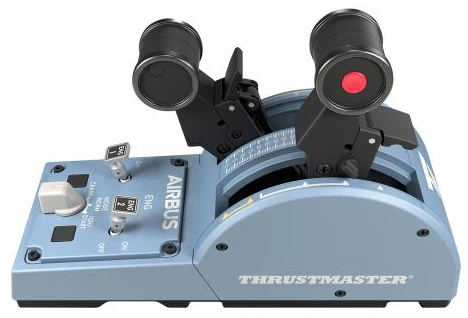 Важіль керування двигуном Thrustmaster TCA Quadrant Airbus Edition Black/Blue (2960840) - зображення 2