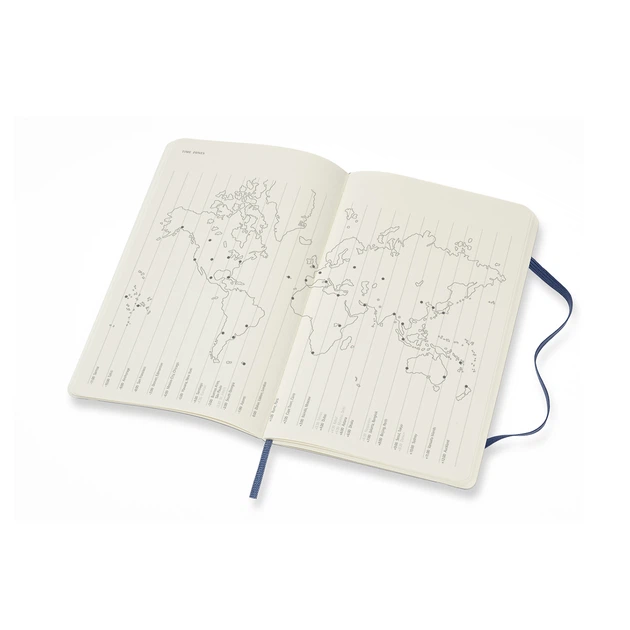 Щотижневик Moleskine 2020 середній / Сапфір М’який (8058647629223) - Фото 5 Щотижневик Moleskine 2020 середній / Сапфір М’який (8058647629223) - изображение 5