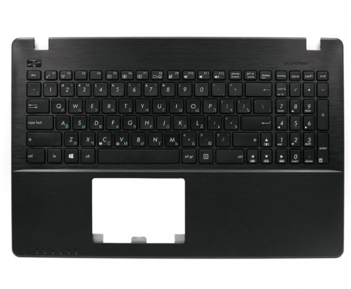 Корпус ноутбука, верхняя крышка с клавиатурой для ноутбука Asus X550C ...
