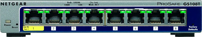 Przełącznik Netgear GS108T (GS108T-300PES) - obraz 3