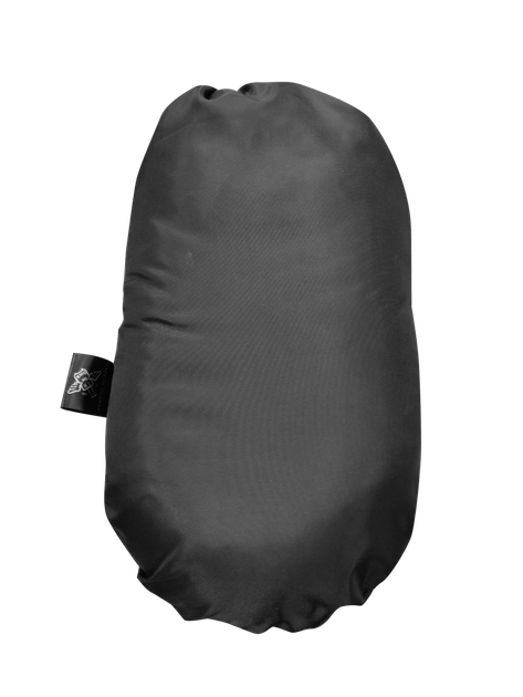 Набір Premium подушка Coverbag для подорожей чорний + маска для сну - Фото 4 Набір Premium подушка Coverbag для подорожей чорний + маска для сну - зображення 4