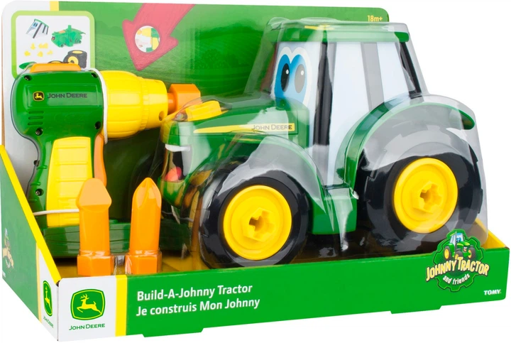 Zestaw konstrukcyjny Tomy John Deere Zbuduj traktor (36881466550) - obraz 4