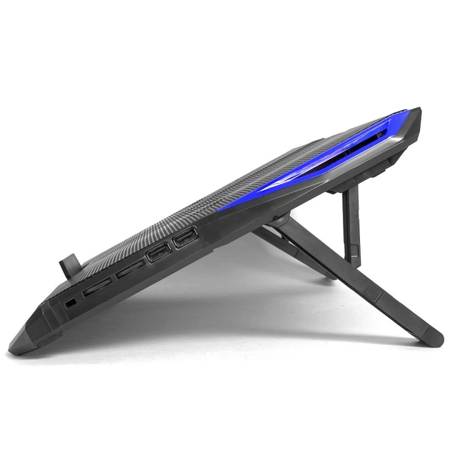 Охлаждающая подставка под ноутбук CROWN CMLS-K331 Blue Для ноутбуков до 19" - изображение 4