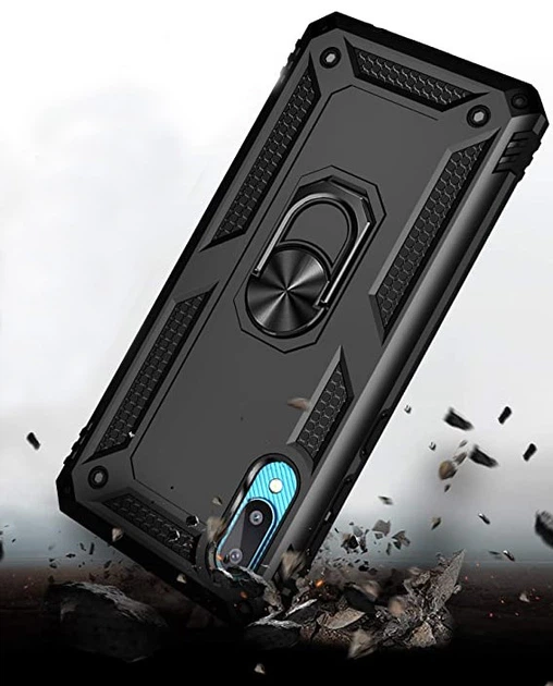 Чехол для смартфона Samsung Galaxy A02 SM-A022/M02 SM-M022 BeCover Military Black (BC_706640) - Фото 4 Чехол для смартфона Samsung Galaxy A02 SM-A022/M02 SM-M022 BeCover Military Black (BC_706640) - изображение 4